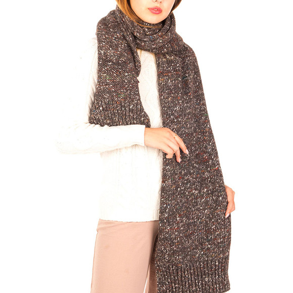 STELLA MCCARTNEY SLATE GRAY SCARFWOMENS SIZE 215X32